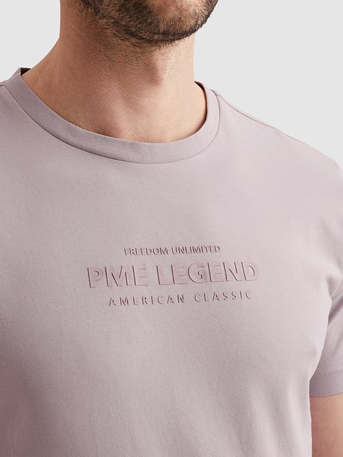 Camiseta PME Legend con logotipo en lavanda Model / Detail