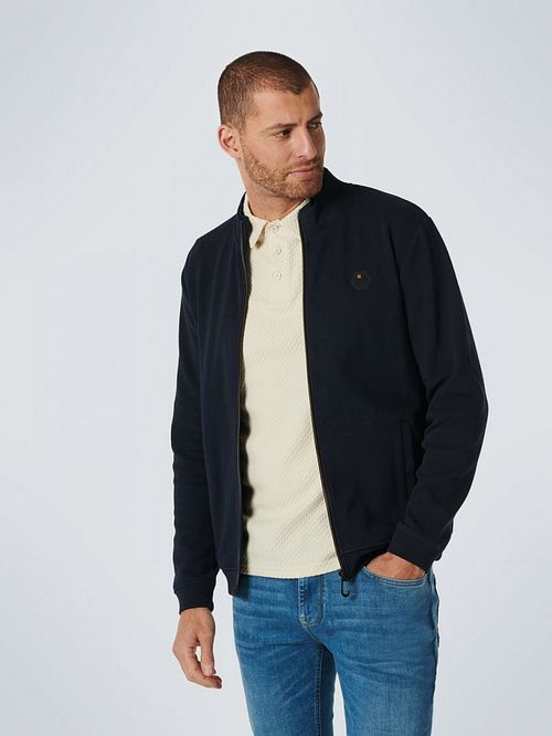 No Excess Helglange Vest Marineblå Model / Voorkant