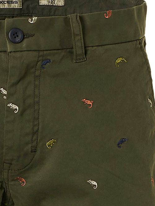 No Excess Shorts Reker Mørkegrønn Product / Detail