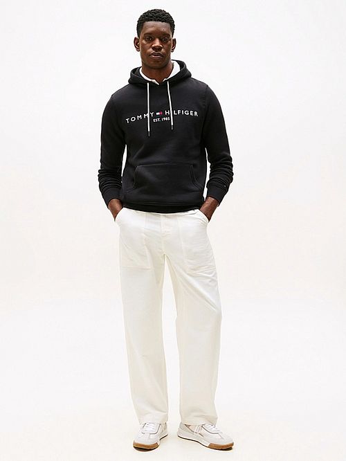 Tommy Hilfiger Hoodie Core Nero Model / Voorkant