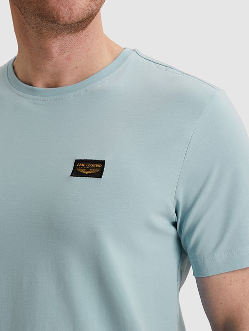 T-shirt PME Legend American Classic w kolorze niebieskim Model / Detail