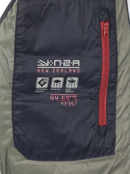 NZA Vattert Puffer Vest Kirsebær Rød Product / Detail