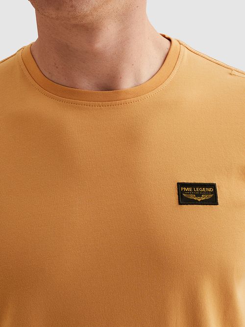 PME Legend American Classic T-Shirt Gold Earth Model / Detail