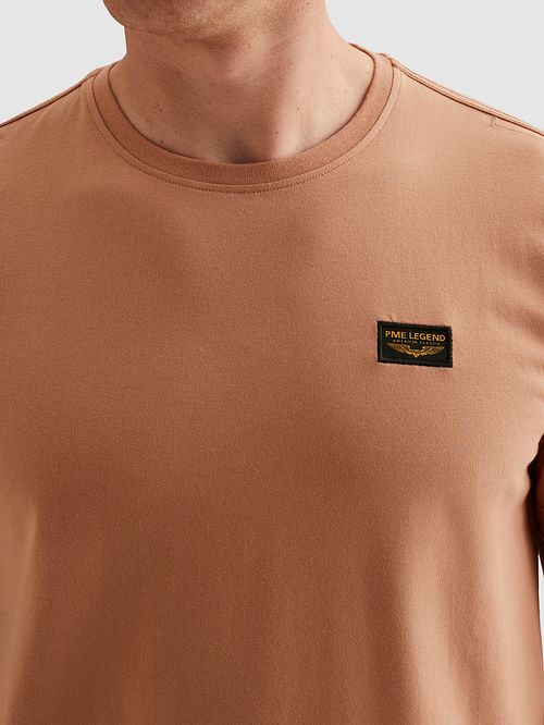 PME Legend American Classic T-Shirt Rose Dawn Model / Detail