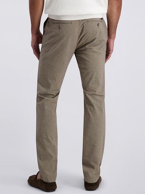 Pierre Cardin Calais Pantalones Five-Pocket Taupe Model / Achterkant