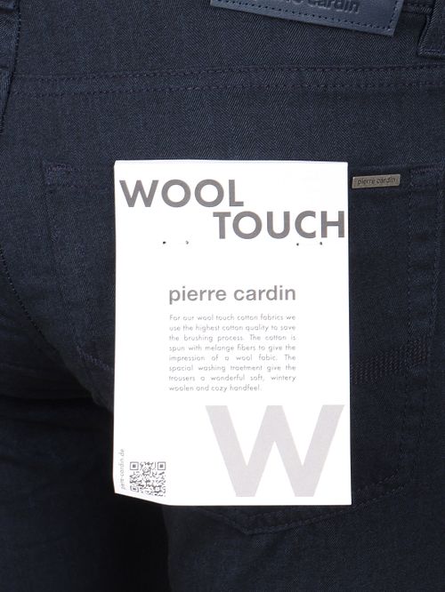 Pierre Cardin Trousers Lyon Tapered Navy