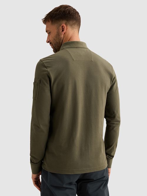PME Legend American Classic Longsleeve Poloshirt Kalamata