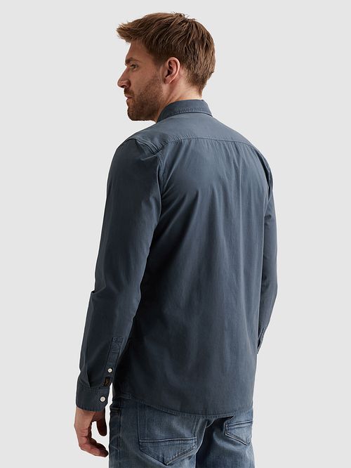 PME Legend American Classic Shirt Dark Denim Model / Achterkant