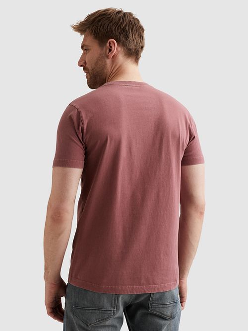 PME Legend Camiseta Washed Rosa Model / Achterkant