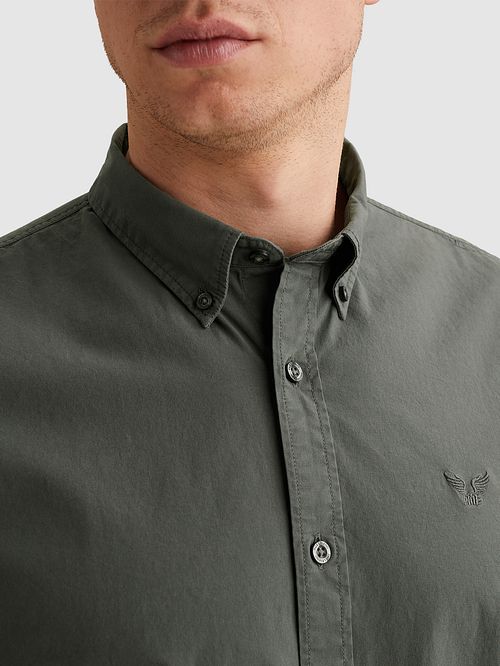 PME Legend Chemise American Classic Urban Green Model / Detail