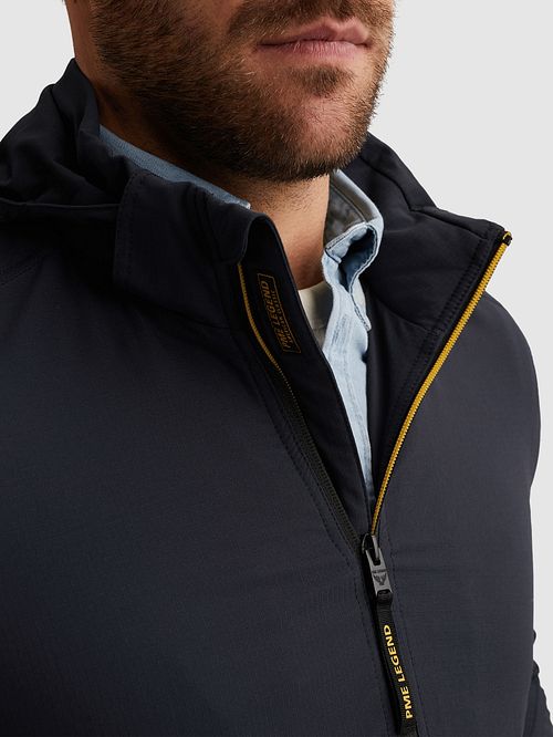 PME Legend Stretch Flight Giacca Navy Model / Detail