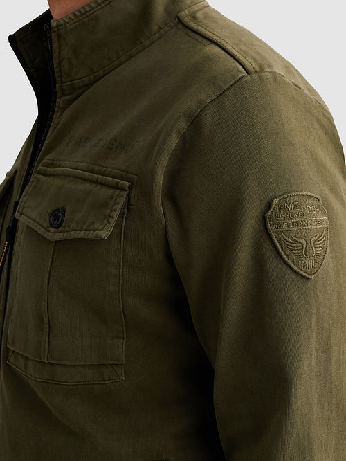 PME Legend Hybrid Jacket Mörkgrön Model / Detail
