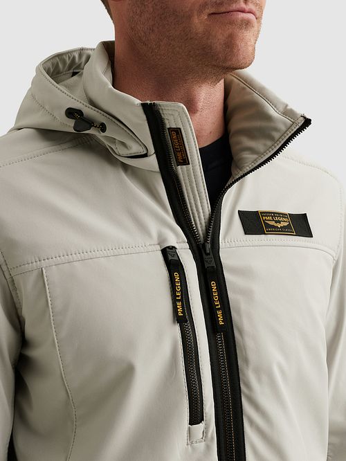 PME Legend Jacke Successor Greige Model / Detail