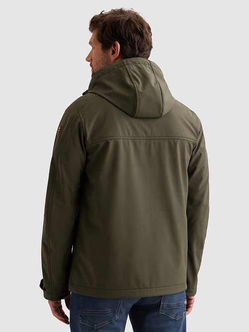 PME Legend Jacke Successor Beluga Grün Model / Achterkant