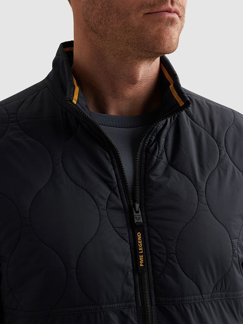 PME Legend Jacket Flight Raider Navy Model / Detail