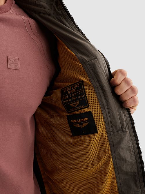 PME Legend Jakke Utility Cargo Beluga Grønn Model / Detail