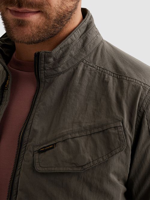 PME Legend Jas Utility Cargo Beluga Groen Model / Detail