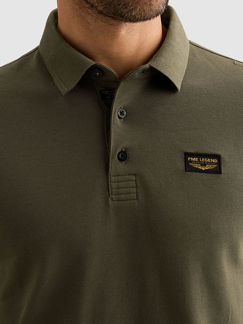 PME Legend American Classic Longsleeve Polo Shirt Kalamata