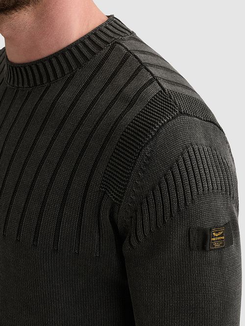 PME Legend Drop Needle Pullover Anthrazit