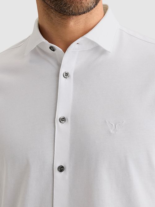 PME Legend Satin Jersey Shirt White