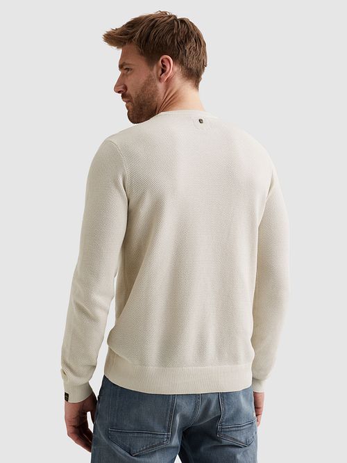 PME Legend Structure Pullover Ecru