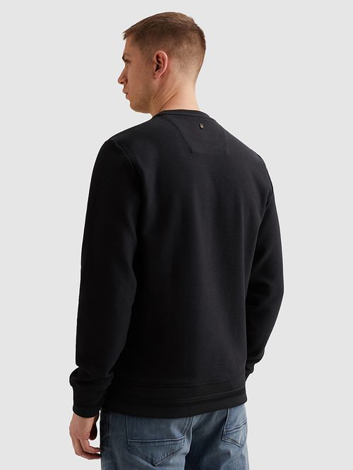 PME Legend Sweater Logo Navy Model / Achterkant