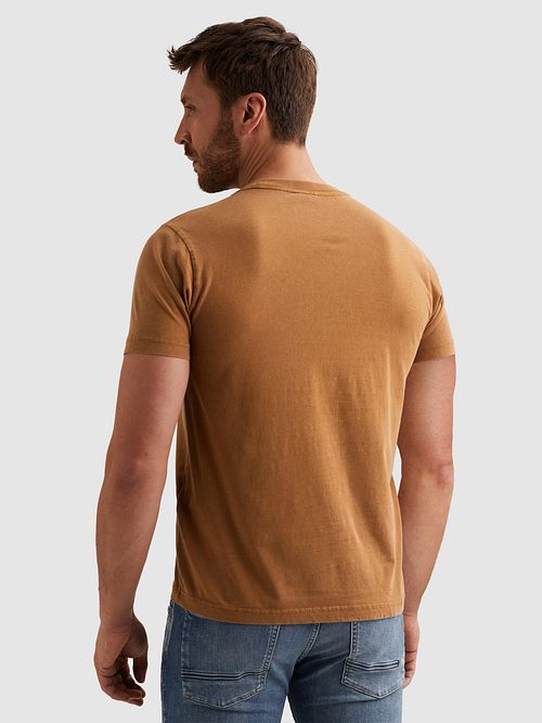 PME Legend T-Shirt Washed Orange Model / Achterkant