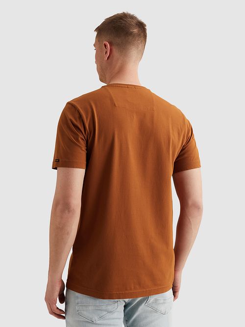 PME Legend American Classic T-Shirt Glazed Ginger Model / Achterkant