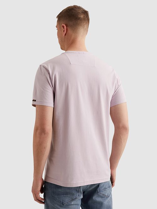 PME Legend American Classic T-Shirt Lavender Purple Model / Achterkant