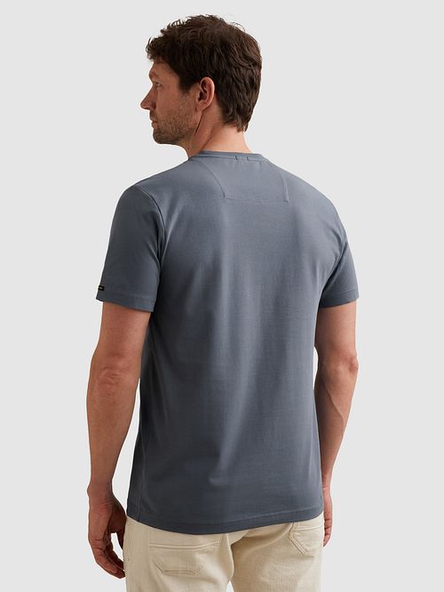 PME Legend American Classic T-Shirt Vintage Indigo Model / Achterkant