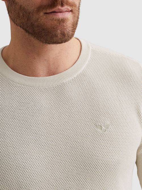 PME Legend Structure Pullover Ecru