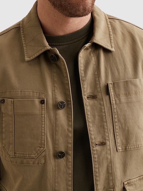 PME Legend Denim Worker Jacket Kaki