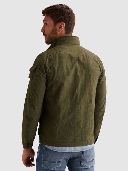 PME Legend Veste Cargoyet Olive Model / Achterkant