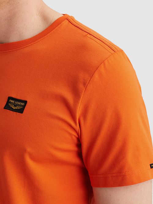 T-shirt PME Legend American Classic w kolorze pomarańczowym Model / Detail