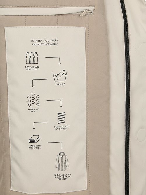 Profuomo Magneten Jakke Krem Product / Detail