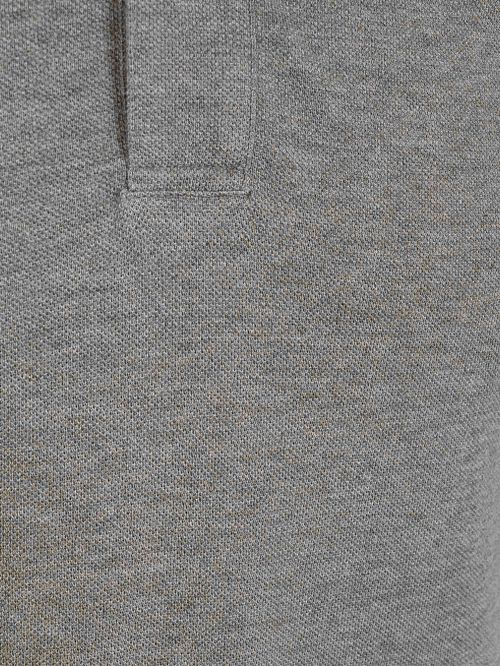 Profuomo Piqué Polo Shirt Melange Grey Product / Detail