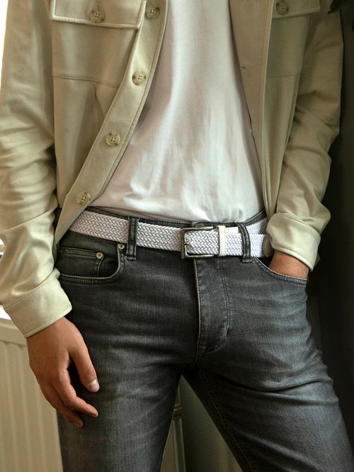 Riem Elastisch Wit