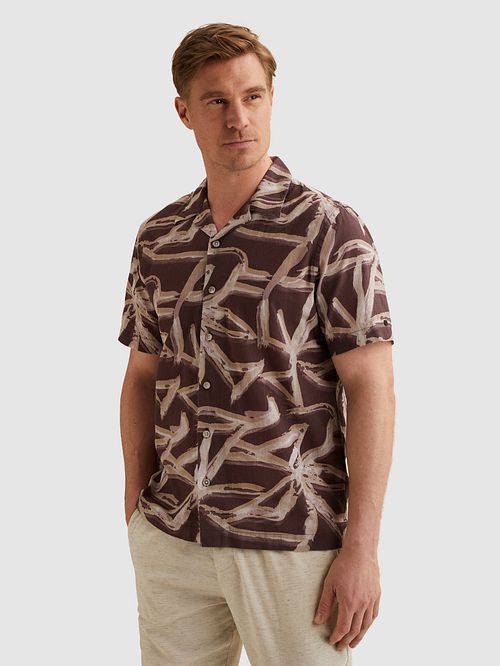 Camicia a maniche corte Vanguard con stampa Catawba Grape Model / Zijkant