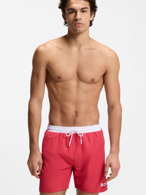 BOSS Starfish Costume Da Bagno Red Model / Voorkant