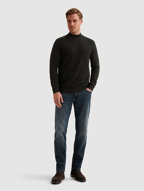 Vanguard Strick-Pullover Turtle Schwarz