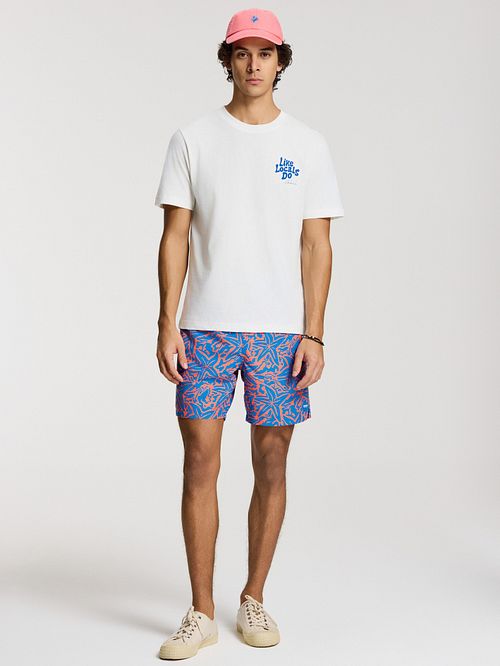 Shiwi Baddräkt Mike Starfish Blå Model / Voorkant