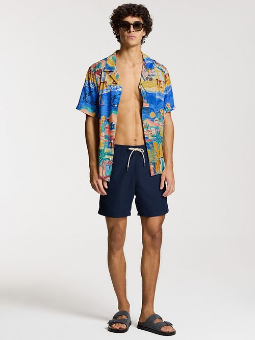 Shiwi Badeshorts Mike Navy Model / Voorkant