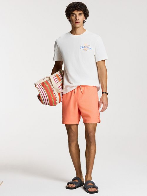 Shiwi Badeshorts Mike Orange Model / Voorkant