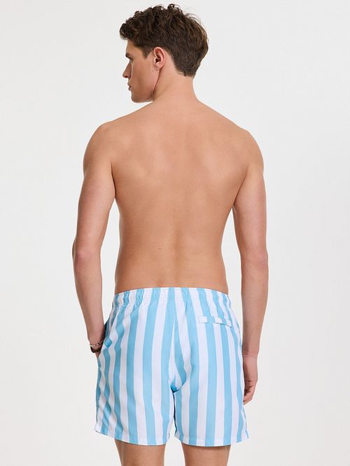 Shiwi Badshorts Mac Ljusblå Model / Achterkant