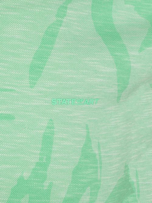 State of Art Poloshirt Faded Leaf Grøn Product / Detail