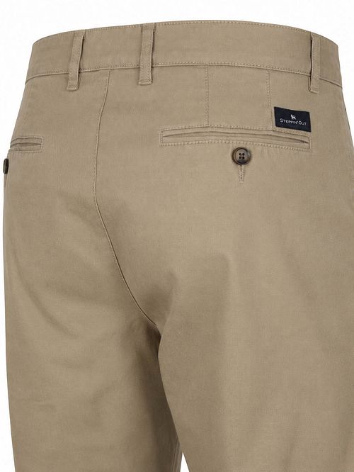 Steppin' Out Chino Newbury Heavy Twill Kaki
