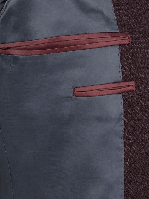 Suitable Colbert Fine Structure Burgundy