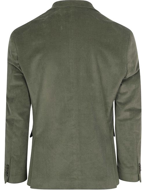 Suitable Corduroy Dragt Grøn Product / Achterkant