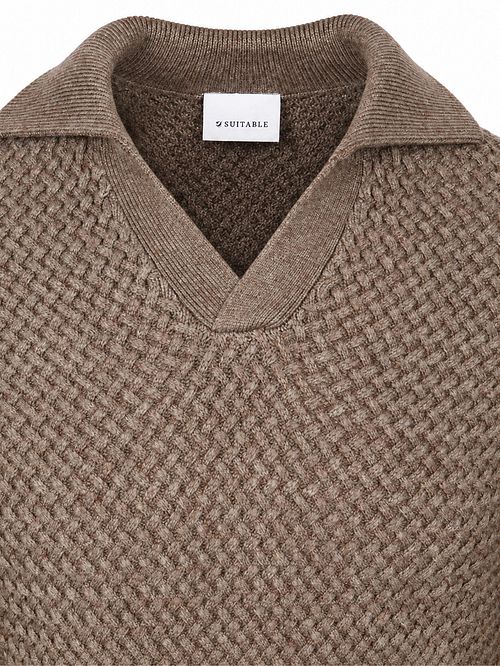 Suitable Riva Heavy Structure Jersey Taupe Product / Detail