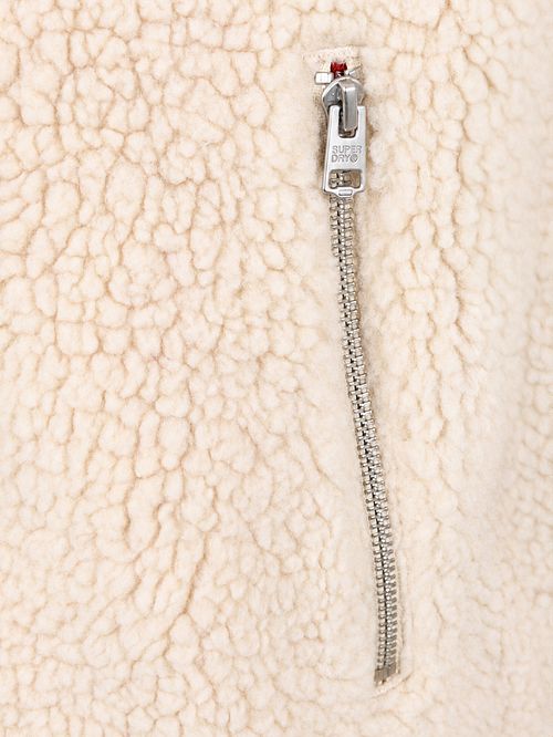 Superdry Jack Vintage Retro Fleece Off White